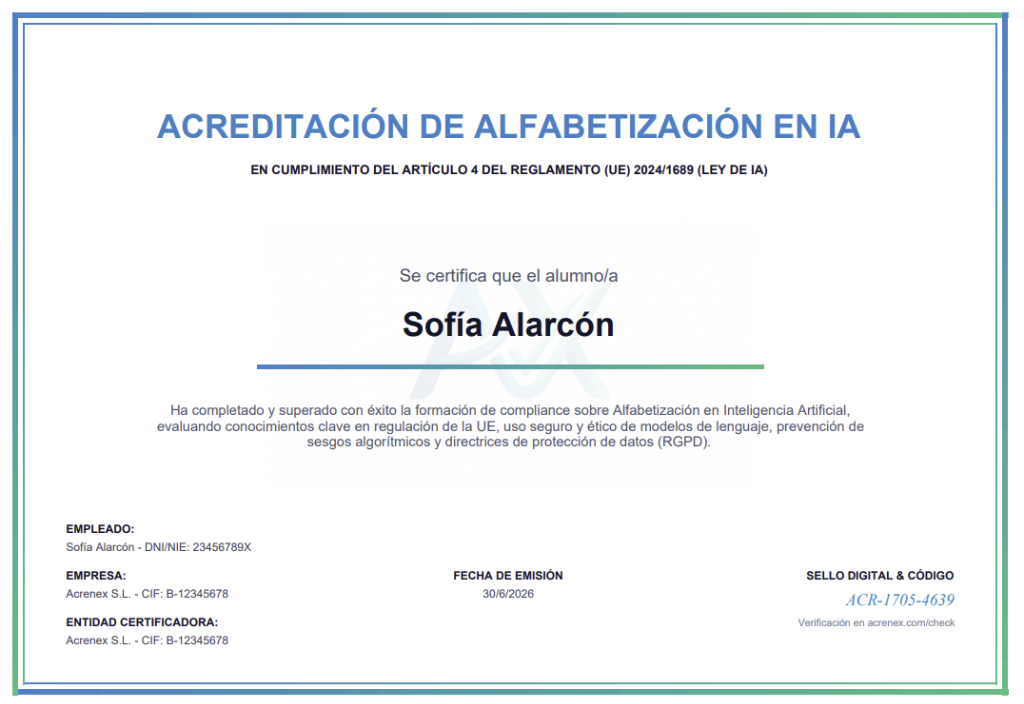 Acreditación legal
