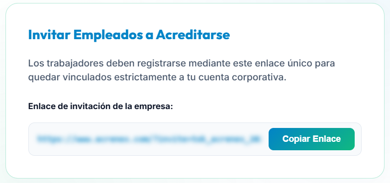 Invitar empleados
